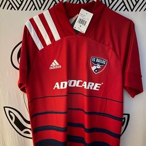 Men’s FC Dallas Adidas Red 2020 Legacy EQT Jersey